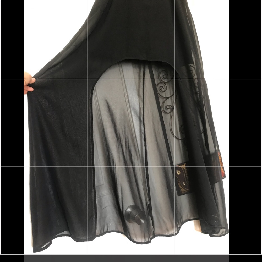 Maxi high low skirt - Picture 5 of 12